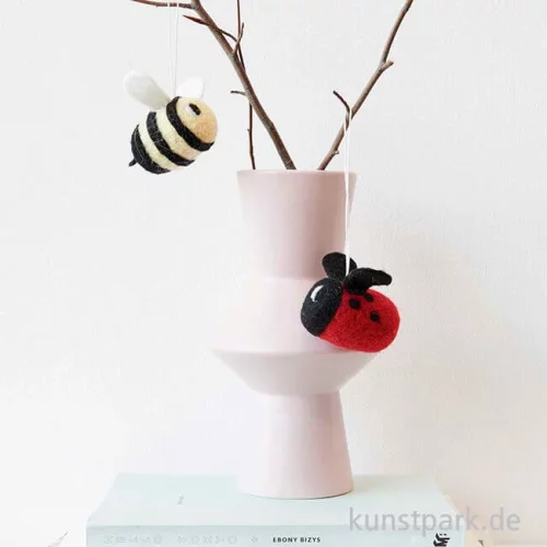 Artikelbild 2 des Artikels “Filz-Marienkäfer zum Hängen “