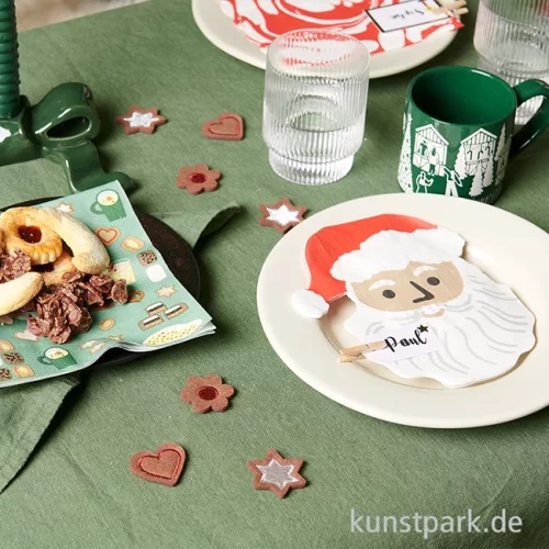 Artikelbild 2 des Artikels “Filzstreuteile Weihnachtsgebäck, 6 Stück “