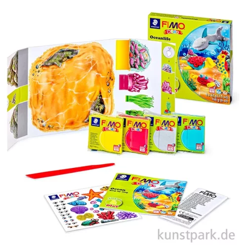 Artikelbild 2 des Artikels “FIMO Kids Form & Play - Oceanlife, 4 x 42 g + Zubehör “