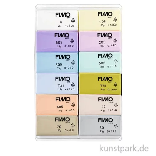 Artikelbild 2 des Artikels “FIMO soft Modelliermassen Set - Pastel Colours, 12 x 25 g “