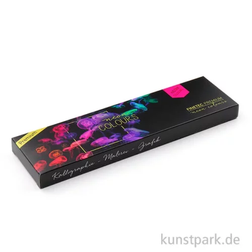 Artikelbild 2 des Artikels “FINETEC Neonfarben in 6er Metallkasten - Premium Serie “