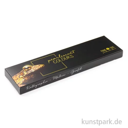 Artikelbild 2 des Artikels “FINETEC Perlglanzfarben in 6er Metallkasten - Metals Essential Serie “