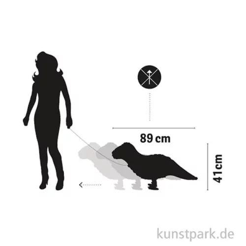 Artikelbild 2 des Artikels “Folienballon laufender Dino, 89x41 cm “