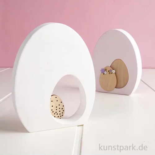 Artikelbild 2 des Artikels “Furnierholz Ostereier, Natur, 2-8 cm, Stärke 1 mm, 18 Stück “