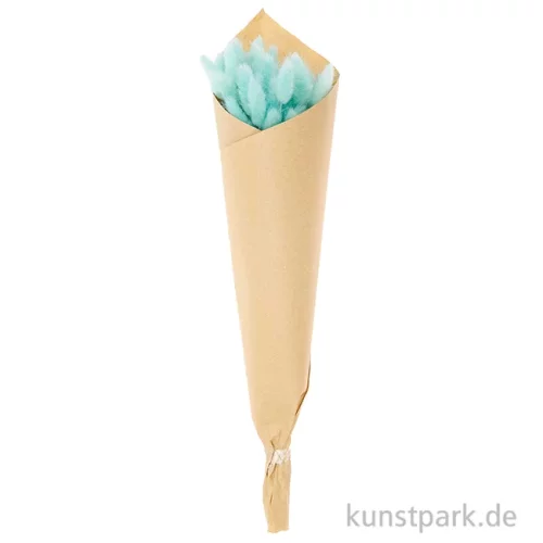 Artikelbild 2 des Artikels “Getrockneter Lagurus, 50 Stück Bund | Türkis“