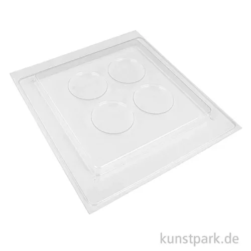 Artikelbild 2 des Artikels “Gießform - Dekoplatte mit 4 Aussparungen, 25 x 25 x 2 cm “