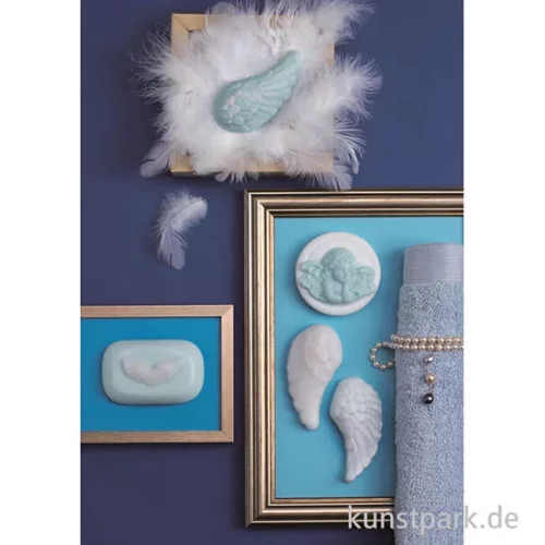 Artikelbild 2 des Artikels “Gießform - Engelsflügel, 4 Motive, 21 x 30 cm “
