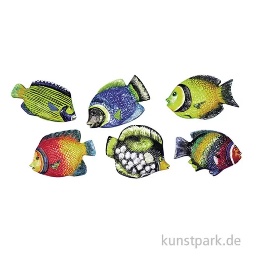 Artikelbild 2 des Artikels “Gießform - Fische, 6 Motive, 9 cm “