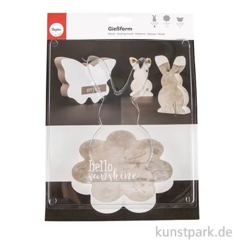 Artikelbild 2 des Artikels “Gießform Hase, 9,2 x 17 x 3 cm “