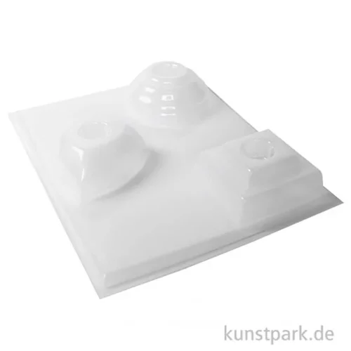 Artikelbild 2 des Artikels “Gießform - Kerzenhalter, 3 verschiedene Designs “
