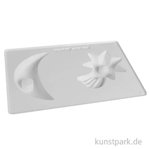 Artikelbild 2 des Artikels “Gießform - Kerzenhalter, Mond und Sterne “