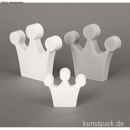 Artikelbild 2 des Artikels “Gießform Kronen, 13 x 12 x 2 cm + 6,5 x 7 x 2 cm “