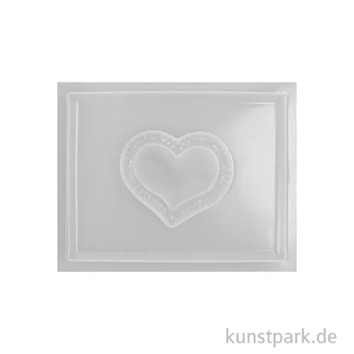 Artikelbild 2 des Artikels “Gießform - Mini Herz mit Spitze, 50 mm “
