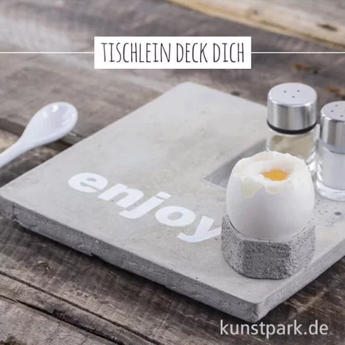 Artikelbild 2 des Artikels “Gießform - Quadrat mittel - 18,5 x 18,5 cm, Tiefe 3,5 cm “