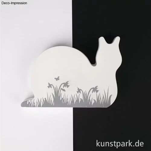 Artikelbild 2 des Artikels “Gießform Schnecken, 15,5 x 11 x 2 cm + 9,5 x 6,6 x 2 cm “