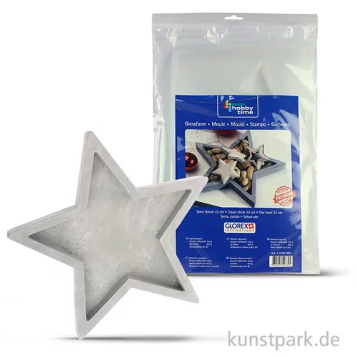 Artikelbild 2 des Artikels “Gießform Sternschale 22x3,2 cm “