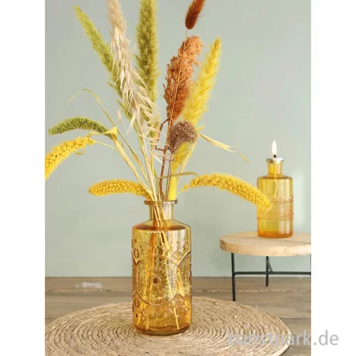 Artikelbild 2 des Artikels “Glas Vase - Barcelona, Gelb, Durchmesser 90 mm, Höhe 20,5 cm “