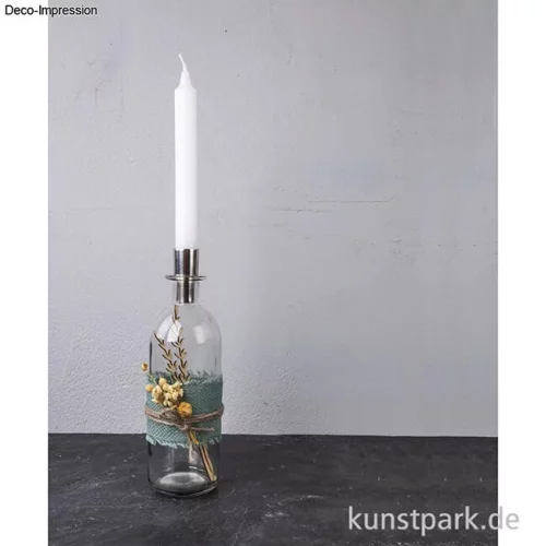 Artikelbild 2 des Artikels “Glasvase, 7 cm Durchmesser, Höhe 20 cm, Öffnung 1,8 cm, 475 ml “