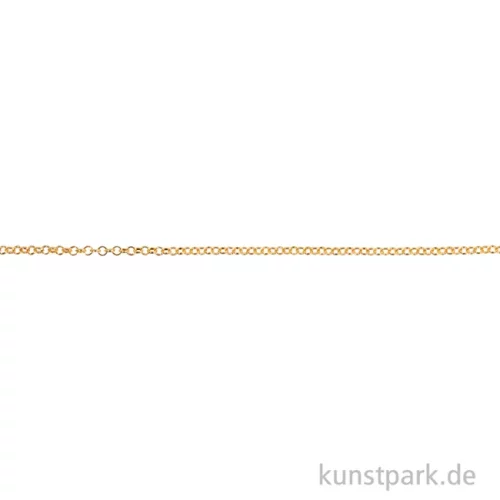 Artikelbild 2 des Artikels “Gliederkette Ringe, Gold, Ring ø 4 mm, Länge 80 cm “