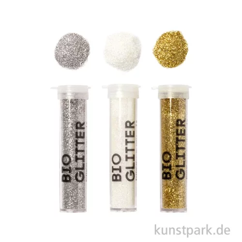 Artikelbild 2 des Artikels “Glitter Mix STARDUST, Gold, Silber, Weiß, 5 x 7g “