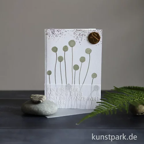 Artikelbild 2 des Artikels “Good old friends - Aquarell Trauerkarte, Engel “