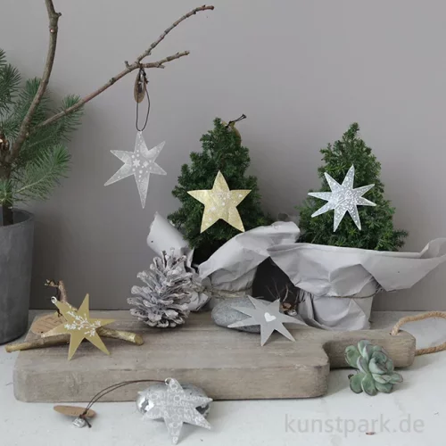 Artikelbild 2 des Artikels “Good old friends - Capizstern, Gold, Mistelzweig “