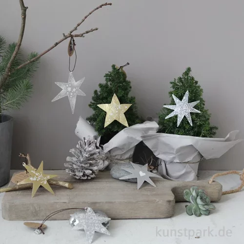 Artikelbild 2 des Artikels “Good old friends - Capizstern, Silber, Herz “