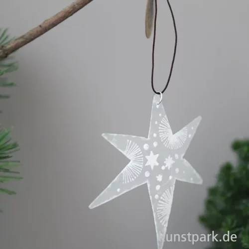 Artikelbild 2 des Artikels “Good old friends - Capizstern, Silber, Stern, Flocken “