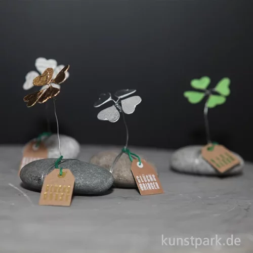 Artikelbild 2 des Artikels “Good old friends - Glücksklee Stein, Gold “