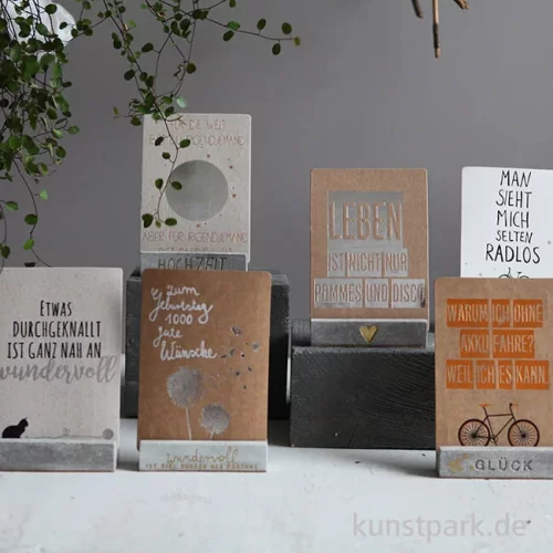 Artikelbild 2 des Artikels “Good old friends - Kartenhalter, Wie schön, dass es Dich gibt “