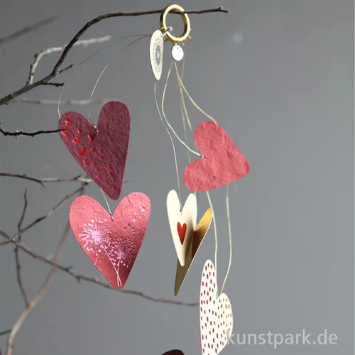 Artikelbild 2 des Artikels “Good old friends - Kleiner Herzregen, Herz, Rot Gold “