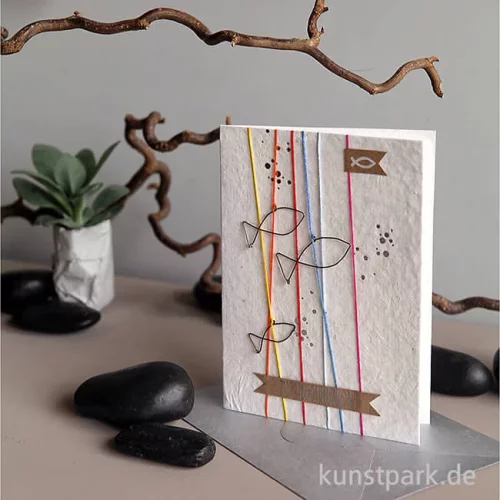 Artikelbild 2 des Artikels “Good old friends - Konfirmationskarte, Fisch “