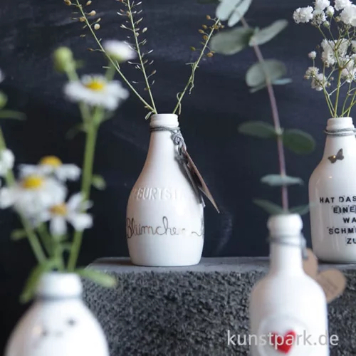Artikelbild 2 des Artikels “Good old friends - Mini Flaschenvase, Geburtstagsblümchen “