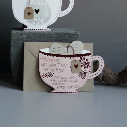 Artikelbild 2 des Artikels “Good old friends - Teetassenkarte, Glühwein ist wie Tee “