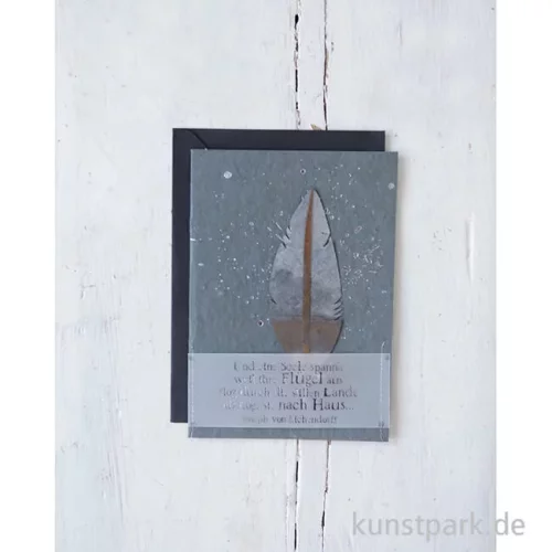 Artikelbild 2 des Artikels “Good old friends - Trauerkarten, Feder “