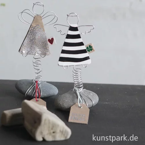 Artikelbild 2 des Artikels “Good old friends - Wackel Engel, Schwarz-Weiß gestreift “