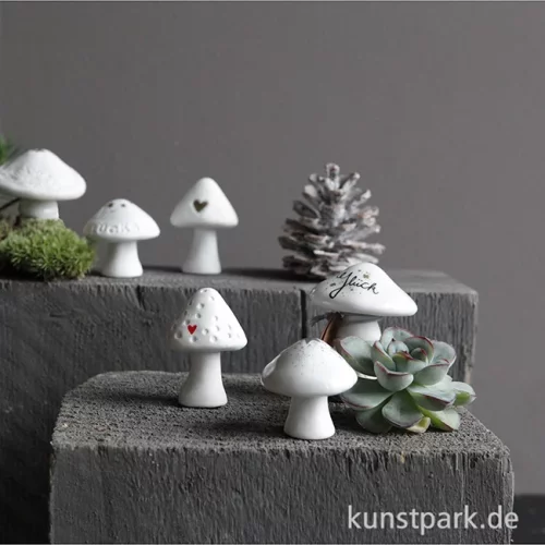 Artikelbild 2 des Artikels “Good old friends - Winter Glückspilz, Rotes Herz, Punkte “