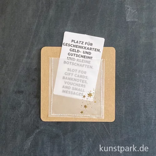 Artikelbild 2 des Artikels “Good old friends - Wintergutscheintüte, Goldenes Herz “