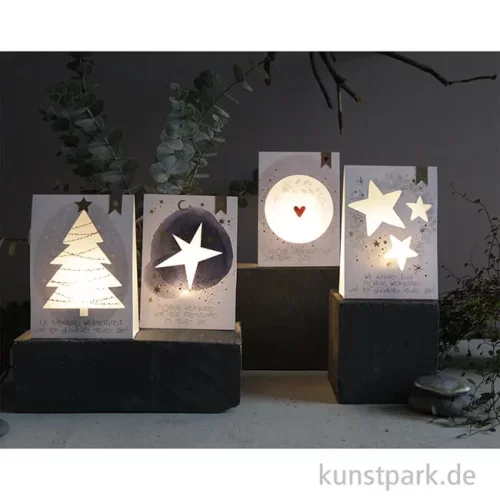 Artikelbild 2 des Artikels “Good old friends - Winterlichtkarte, Ein friedvolles Weihnachtsfest “