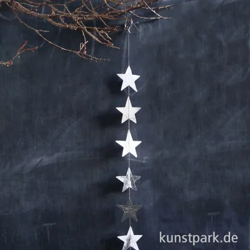 Artikelbild 2 des Artikels “Good old friends - Wintersternkette, Weiß-Silber “