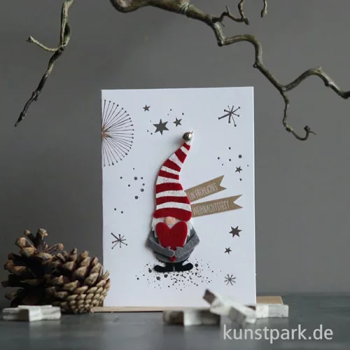 Artikelbild 2 des Artikels “Good old friends - Winterwichtel Karte, Fröhliches Weihnachtsfest “