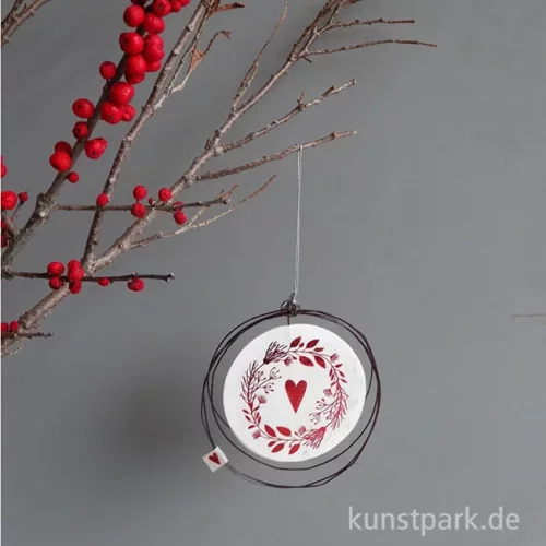 Artikelbild 2 des Artikels “Good old friends - Winterzauberornamente, Herz “