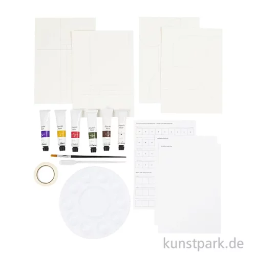 Artikelbild 2 des Artikels “Gouache Malset mit Farben und Zubehör “