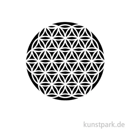 Artikelbild 2 des Artikels “Grafische Schablonen - Blume des Lebens, Größe 100x100 mm “
