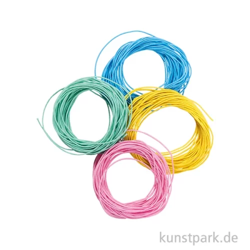 Artikelbild 2 des Artikels “Gummischnüre in Pastellfarben, je 5 Meter, 4er Set “