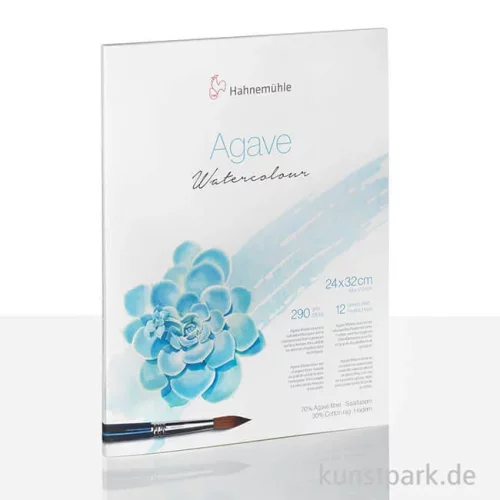 Artikelbild 2 des Artikels “Hahnemühle Agave Watercolour Block, 12 Blatt, 290g “