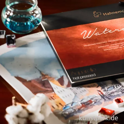 Artikelbild 2 des Artikels “Hahnemühle The Collection Watercolour satiniert 10 Blatt 300g “