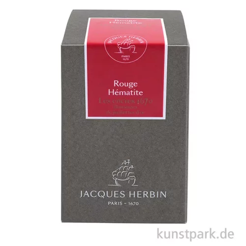 Artikelbild 2 des Artikels “HERBIN Luxus Schreibtinte 1670 mit Goldschimmer - Hematitrot, 50 ml “