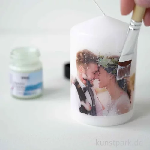 Artikelbild 2 des Artikels “KREUL Foto Transfer Potch Überzugslack für Kerzen Seidenglanz 50 ml “