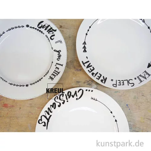 Artikelbild 2 des Artikels “KREUL Glass & Porcelain Pen Clear fine - Schwarz “